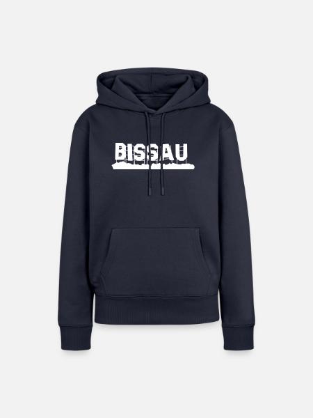 Bissau - Frauen Premium Bio Hoodie - Navy