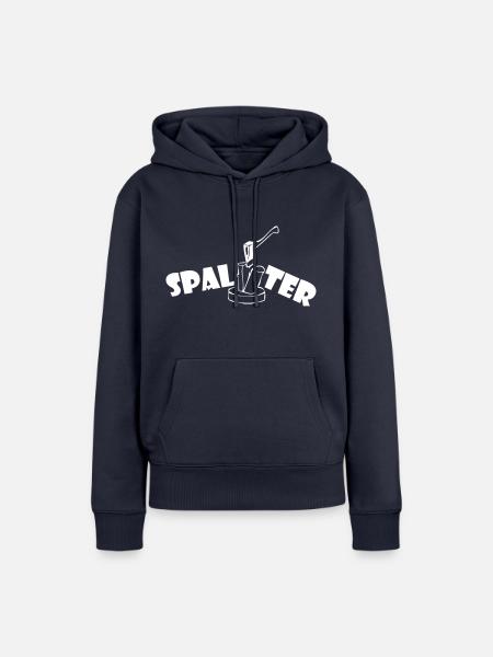 Spalter - Frauen Premium Bio Hoodie - Navy