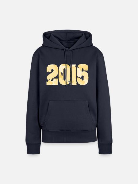 2016 - Frauen Premium Bio Hoodie - Navy