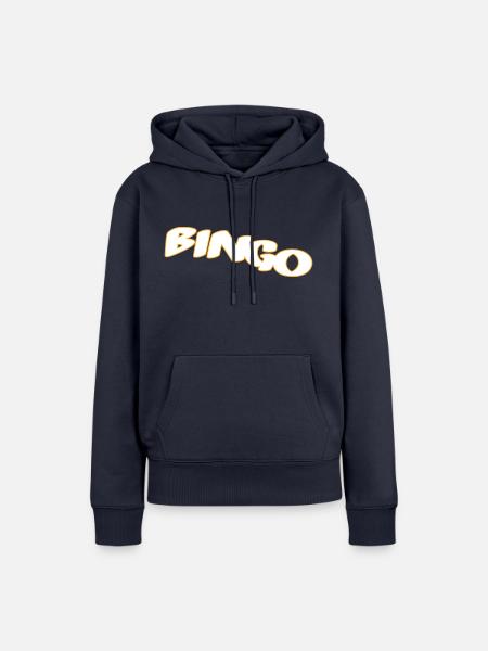Bingo - Frauen Premium Bio Hoodie - Navy