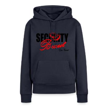 Junggesellenabschied - Frauen Premium Bio Hoodie - Navy - Vorne - Julia (174cm)