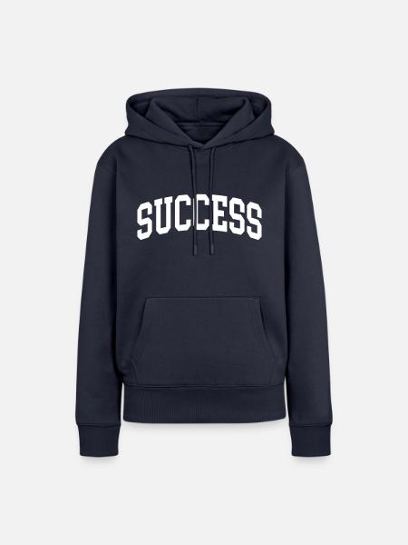 Success - Frauen Premium Bio Hoodie - Navy