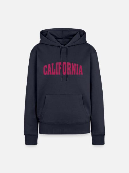 California 3 - Frauen Premium Bio Hoodie - Navy