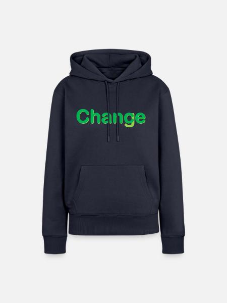 Chance - Frauen Premium Bio Hoodie - Navy