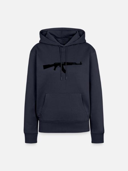 ak47 - Frauen Premium Bio Hoodie - Navy