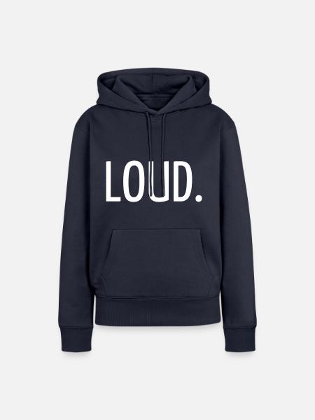 Laut - Frauen Premium Bio Hoodie - Navy