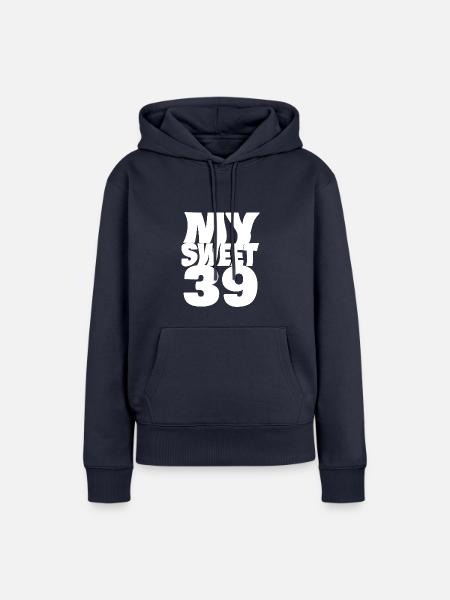 39 - Frauen Premium Bio Hoodie - Navy