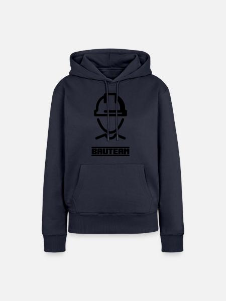Bauteam - Frauen Premium Bio Hoodie - Navy