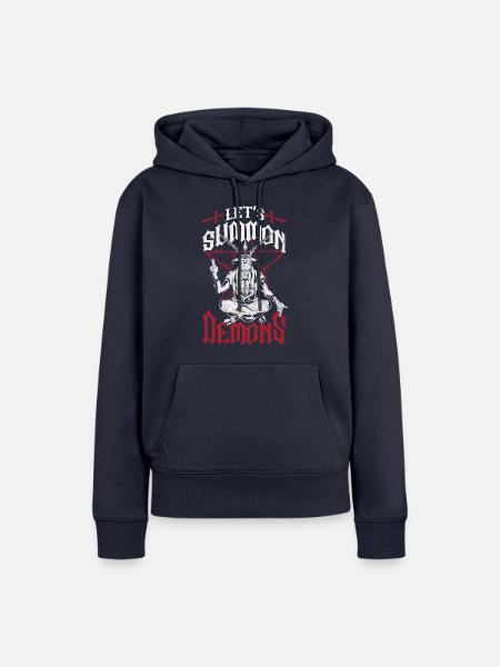 Occult - Frauen Premium Bio Hoodie - Navy
