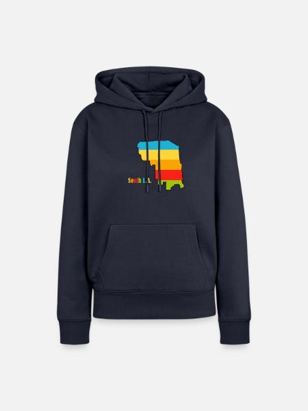 Süd-L.A. - Frauen Premium Bio Hoodie - Navy
