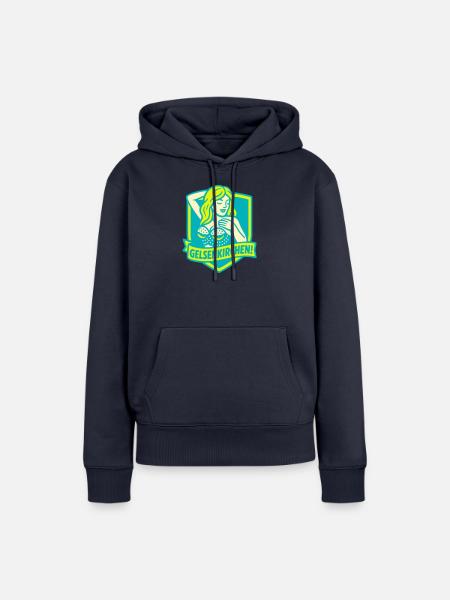 Gelsenkirchen Superstar - Frauen Premium Bio Hoodie - Navy