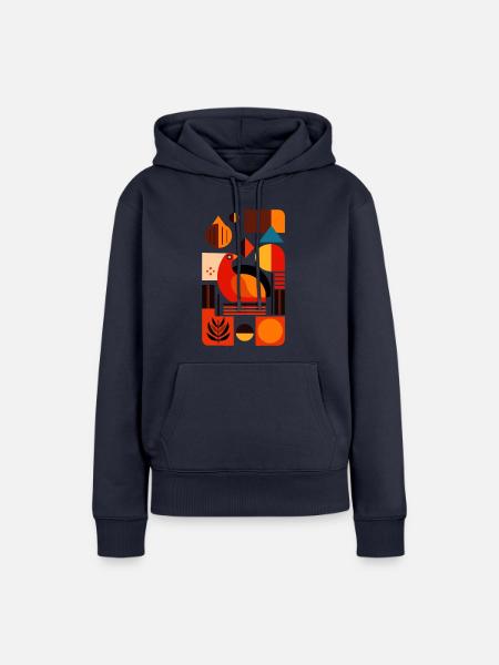 Thanksgiving - Frauen Premium Bio Hoodie - Navy