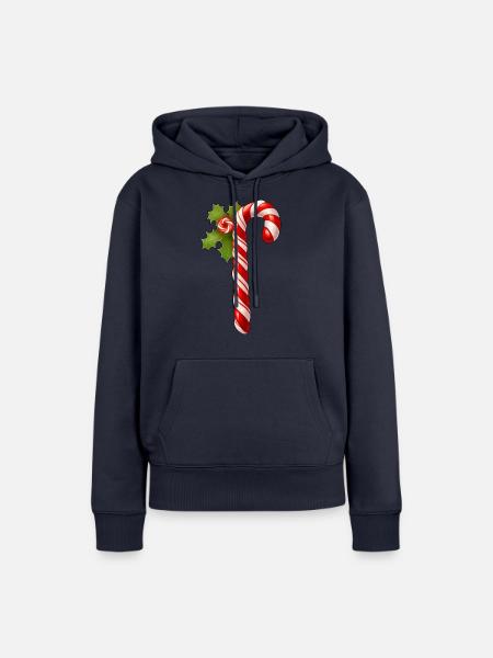 Zuckerstange - Frauen Premium Bio Hoodie - Navy