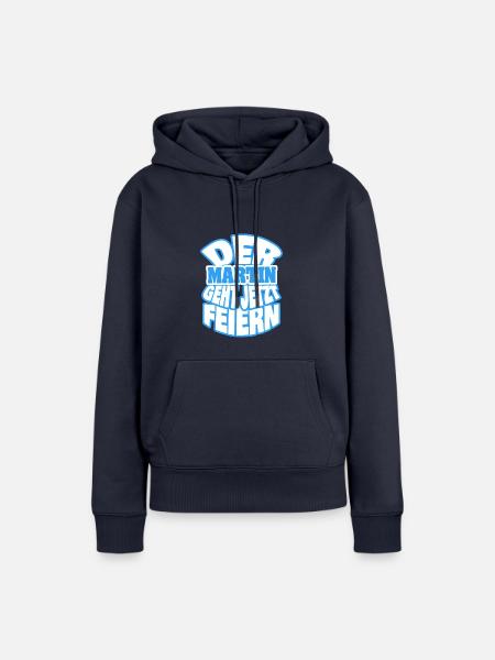 Martin Martin - Frauen Premium Bio Hoodie - Navy