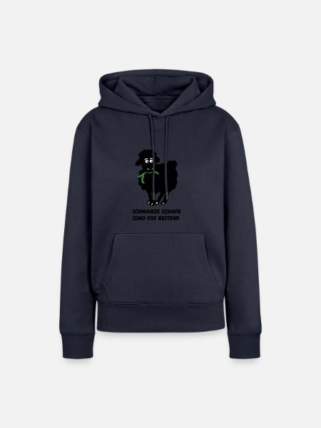 schwarzes schaf - Frauen Premium Bio Hoodie - Navy