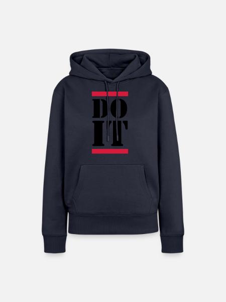 Do It - Frauen Premium Bio Hoodie - Navy