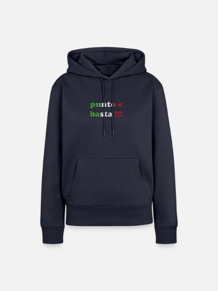 Punto - Frauen Premium Bio Hoodie - Navy
