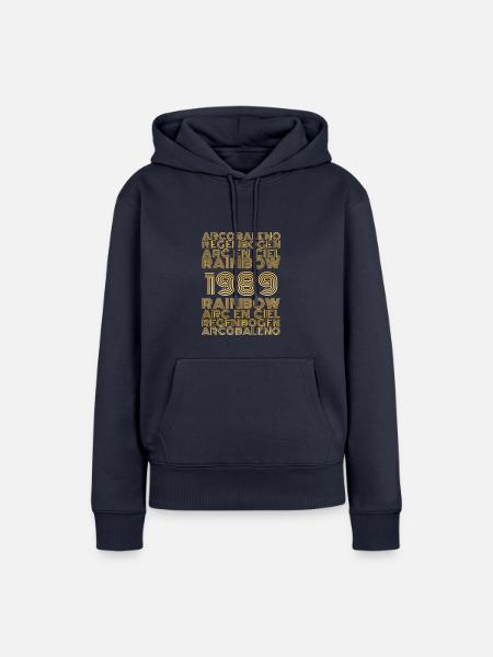 1989 - Frauen Premium Bio Hoodie - Navy