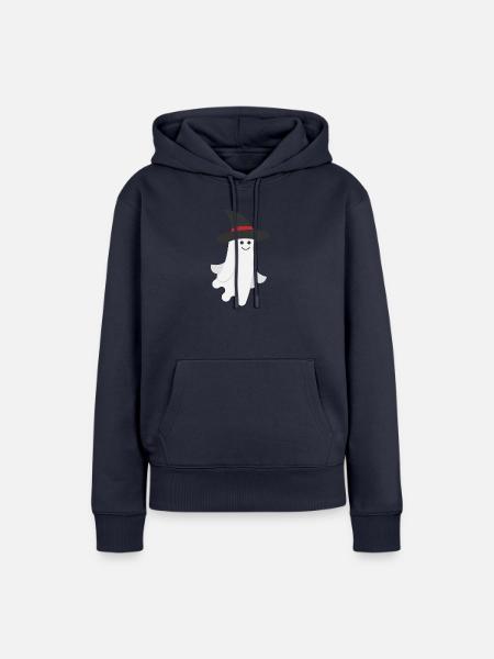 Geist - Frauen Premium Bio Hoodie - Navy