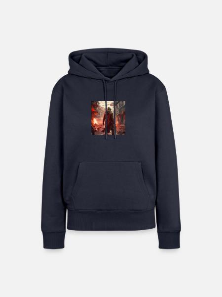 Assassin - Frauen Premium Bio Hoodie - Navy