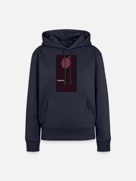 nuss - Frauen Premium Bio Hoodie - Navy