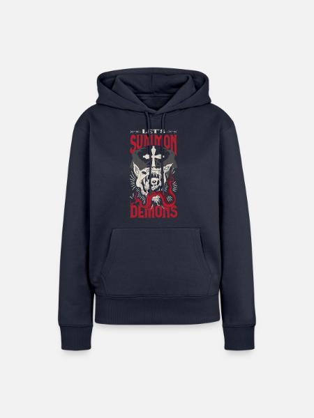 Occult - Frauen Premium Bio Hoodie - Navy