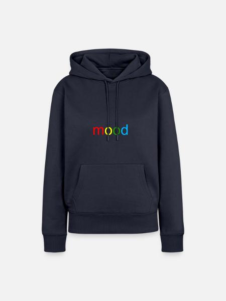 Mood - Frauen Premium Bio Hoodie - Navy