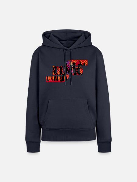 Disco - Frauen Premium Bio Hoodie - Navy