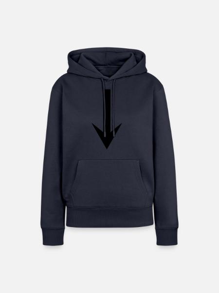 pfeil - Frauen Premium Bio Hoodie - Navy