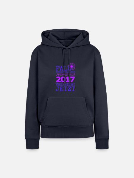 Fall 2017 - Frauen Premium Bio Hoodie - Navy