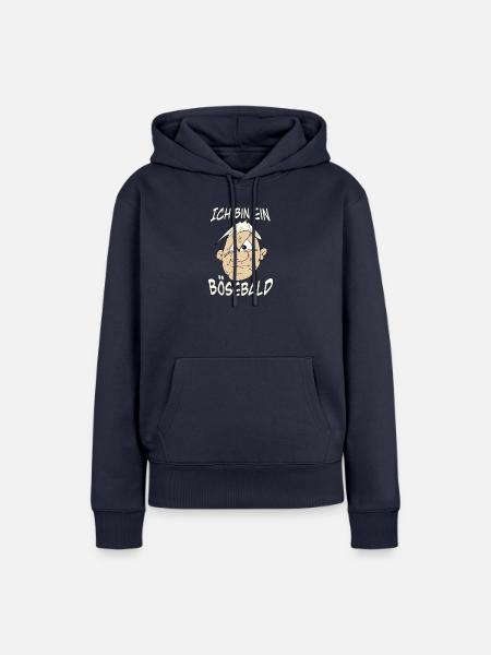 Bösebald - Frauen Premium Bio Hoodie - Navy