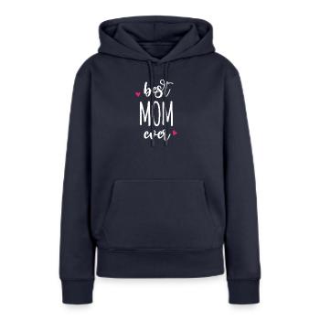 Beste Mutter aller Zeiten - Frauen Premium Bio Hoodie - Navy - Vorne - Julia (174cm)