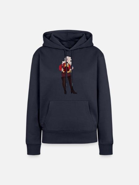 Viktoria Verdez, Runenmagische - Frauen Premium Bio Hoodie - Navy