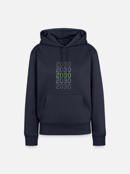 Style 2030 - Frauen Premium Bio Hoodie - Navy