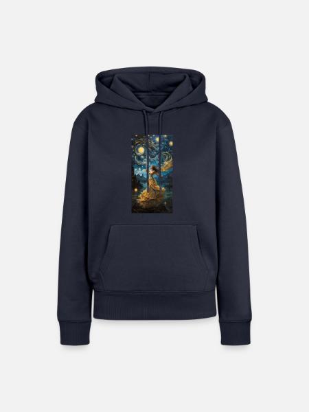 Tanz - Frauen Premium Bio Hoodie - Navy