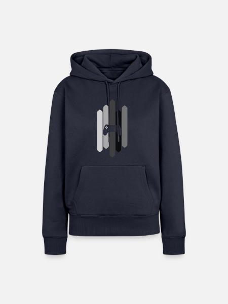Gaming Grafik PC - Frauen Premium Bio Hoodie - Navy