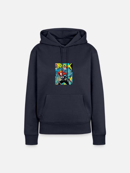 Punkrock - Frauen Premium Bio Hoodie - Navy
