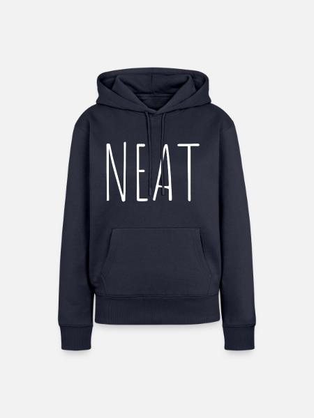neat - Frauen Premium Bio Hoodie - Navy