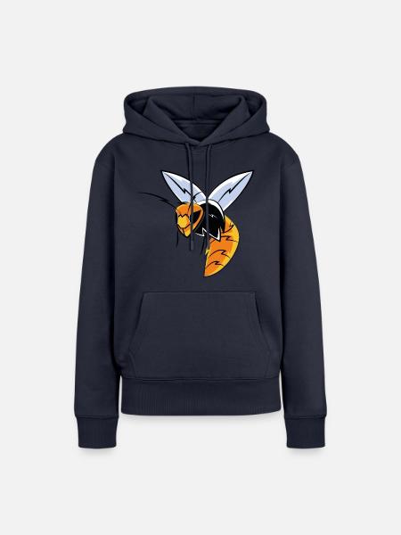Insekt Wespe - Frauen Premium Bio Hoodie - Navy