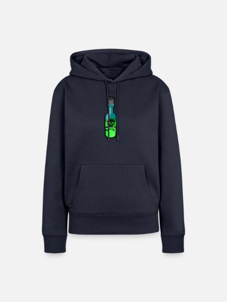 poison - Frauen Premium Bio Hoodie - Navy