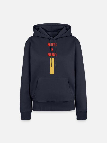 Nächte in Bilbao - Frauen Premium Bio Hoodie - Navy