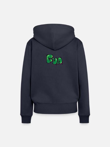 Comic Splash – FUN Edition - Frauen Premium Bio Hoodie - Navy