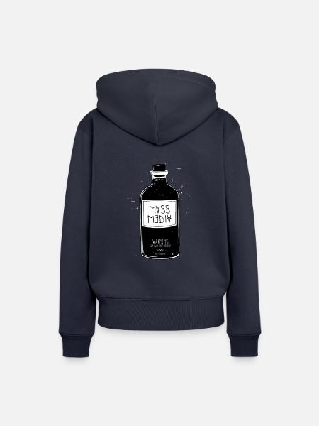 Don't swallow - Nicht schlucken - Frauen Premium Bio Hoodie - Navy