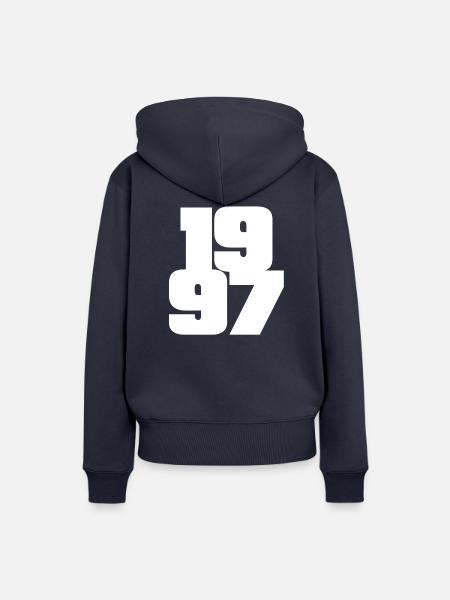 1997 - Frauen Premium Bio Hoodie - Navy