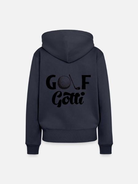 Golf Gotti Golfer Golf - Frauen Premium Bio Hoodie - Navy