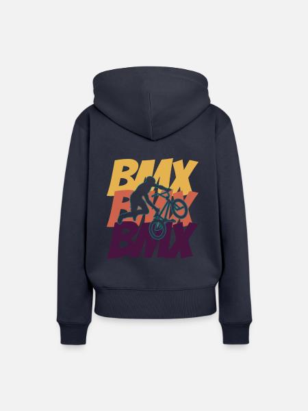 BMX BMX BMX - Frauen Premium Bio Hoodie - Navy