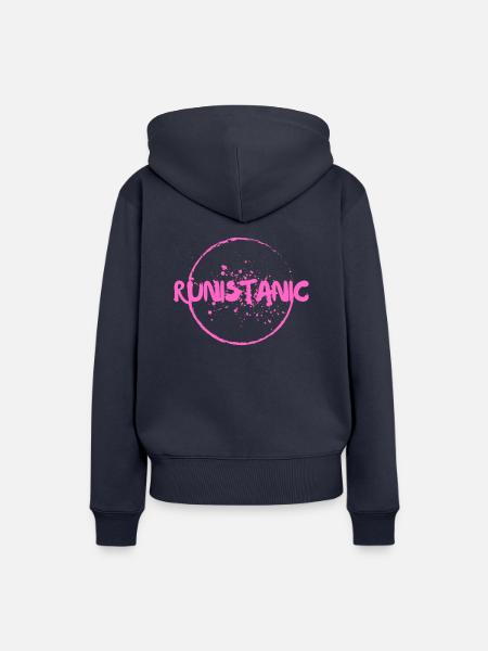 Runistanic - Frauen Premium Bio Hoodie - Navy