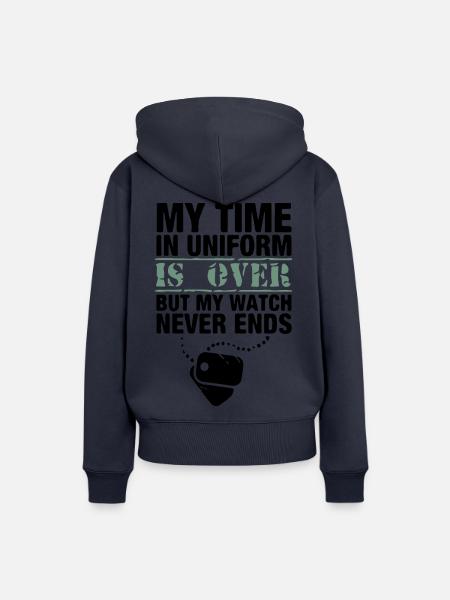 Soldat Soldaten Militär Armee - Frauen Premium Bio Hoodie - Navy