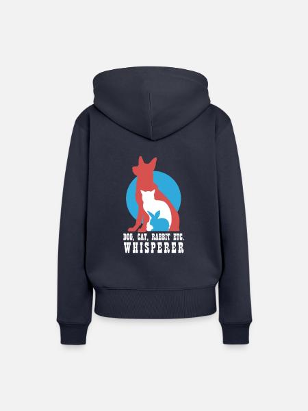 Tierarzt Tierpfleger Geschenkidee - Frauen Premium Bio Hoodie - Navy
