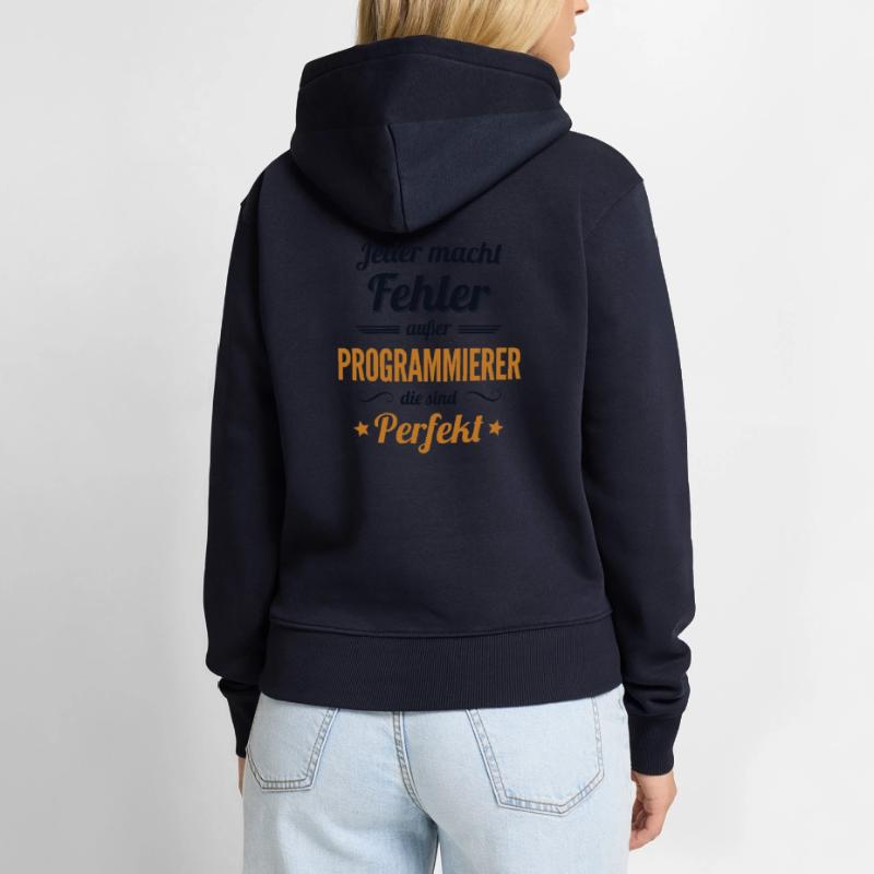 Programmierer sind Perfekt Developer Coder Frauen Premium Bio Hoodie